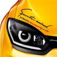 Audi Sports Mind Far Üstü Oto Sticker