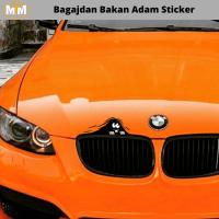 Bagajdan Bakan Adam Oto Sticker 15 CM