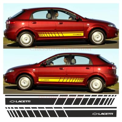 Chevrolet Lacetti Yan Şerit Oto Sticker