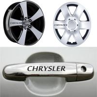 Chrysler Kapı Kolu Jant Sticker