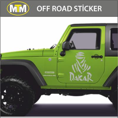 Dakar Off Road Oto Sticker