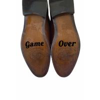 Damat Ayakkabısı Altı Komik Siyah Etiket Sticker Düğün Şakası