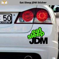Eat Sleep Jdm Oto Sticker 15 CM