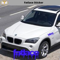 Fatlace Oto Sticker 15 CM