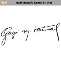 Gazi Mustafa Kemal Sticker 15 CM