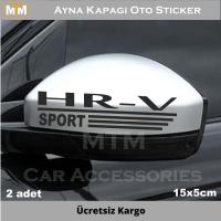 Honda Hr-v Ayna Kapağı Sticker Oto Sticker (2 Adet)
