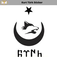 Kurt Türk Oto Sticker 15 CM