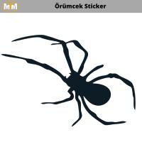 Örümcek Oto Sticker 15 CM