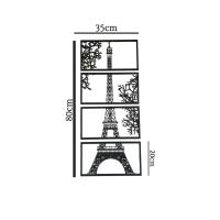 Paris Eyfel Kulesi Tablosu Ahşap Dekoratif Duvar Tablosu