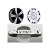Peugeot Kapı Kolu Jant Sticker Pejo Sticker