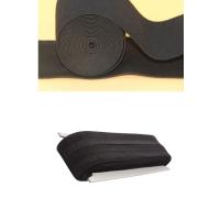 Siyah Don Lastiği 1.5 Cm Yassı Bel Paça Lastik Maske Lastiği