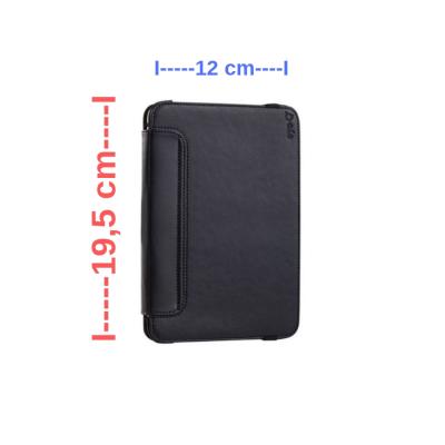 Universal 19.5 x 12 cm Ölçülerinde Siyah Suni Deri Tablet Kılıfı